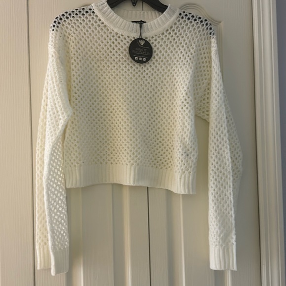 FCT WITH LOVE Tops - Hollow Out Crew Neck